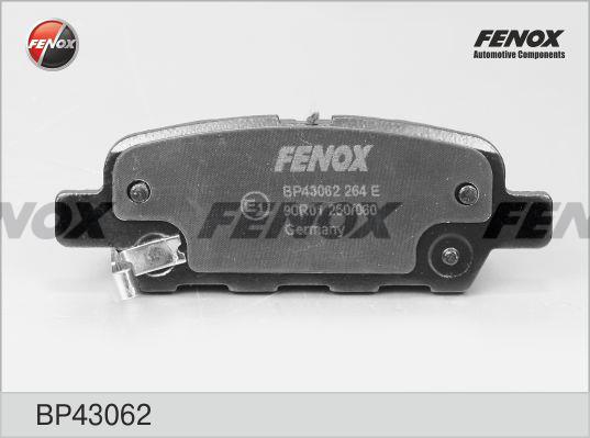 Fenox BP43062 Brake Pad Set, disc brake BP43062: Buy near me in Poland at 2407.PL - Good price!