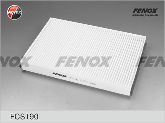 Fenox FCS190 Filtr kabinowy FCS190: Dobra cena w Polsce na 2407.PL - Kup Teraz!