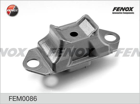 Fenox FEM0086 Подушка коробки передач левая FEM0086: Отличная цена - Купить в Польше на 2407.PL!