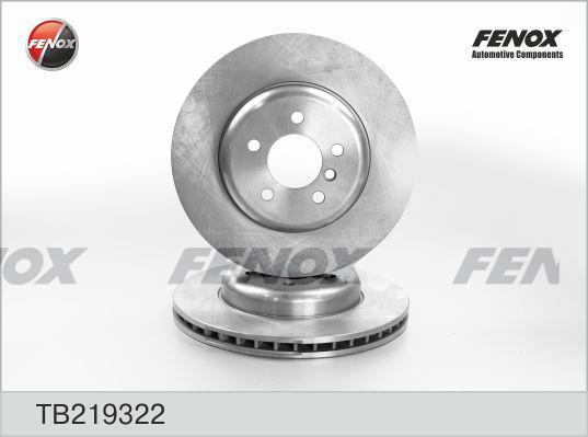 Fenox TB219322 Тормозной диск передний вентилируемый TB219322: Отличная цена - Купить в Польше на 2407.PL!