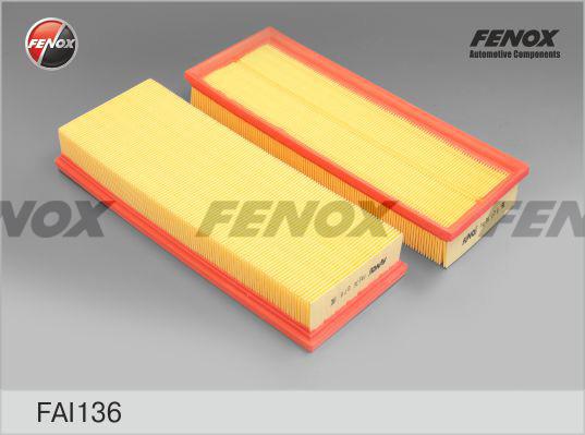 Fenox FAI136 Фильтр FAI136: Отличная цена - Купить в Польше на 2407.PL!