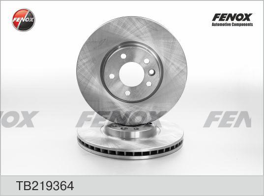Fenox TB219364 Тормозной диск передний вентилируемый TB219364: Отличная цена - Купить в Польше на 2407.PL!