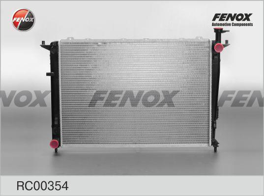 Fenox RC00354 Радіатор, система охолодження двигуна RC00354: Приваблива ціна - Купити у Польщі на 2407.PL!