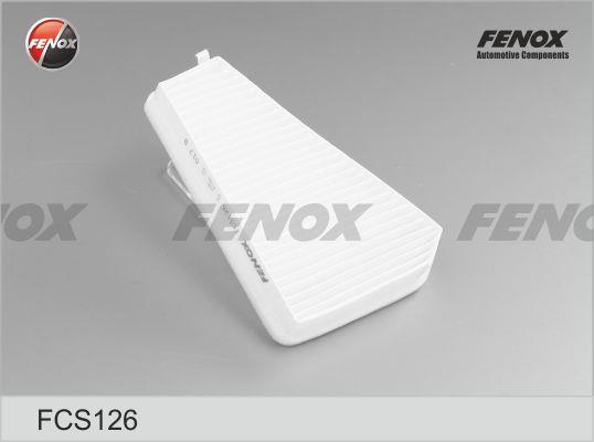 Fenox FCS126 Filtr kabinowy FCS126: Dobra cena w Polsce na 2407.PL - Kup Teraz!