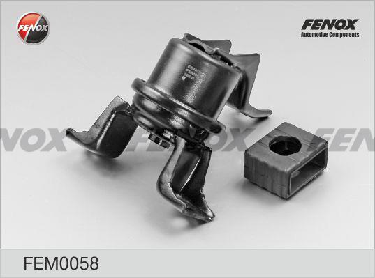 Fenox FEM0058 Подушка двигателя правая FEM0058: Отличная цена - Купить в Польше на 2407.PL!