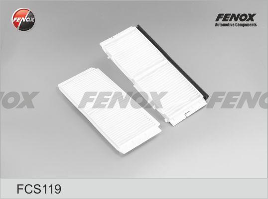 Fenox FCS119 Фильтр салона FCS119: Отличная цена - Купить в Польше на 2407.PL!