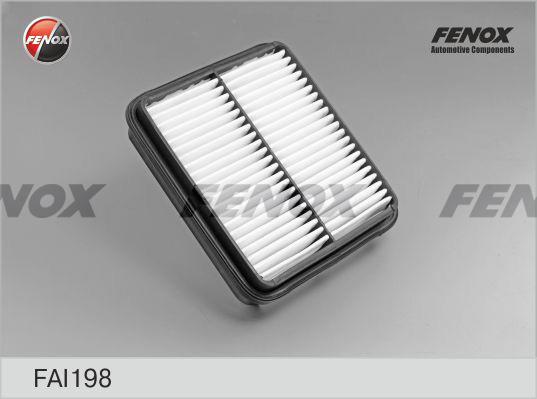 Fenox FAI198 Filtr powietrza FAI198: Dobra cena w Polsce na 2407.PL - Kup Teraz!