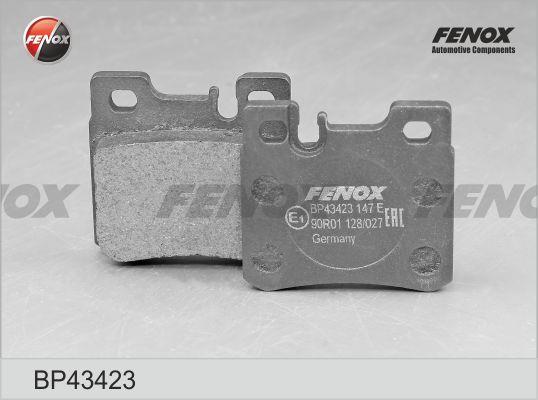 Fenox BP43423 Тормозные колодки дисковые, комплект BP43423: Отличная цена - Купить в Польше на 2407.PL!