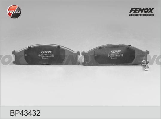 Fenox BP43432 Тормозные колодки дисковые, комплект BP43432: Купить в Польше - Отличная цена на 2407.PL!