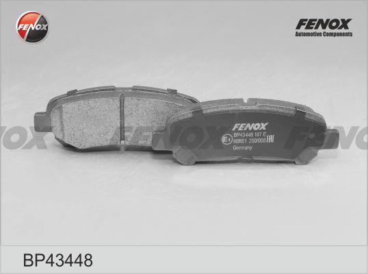 Fenox BP43448 Тормозные колодки дисковые, комплект BP43448: Отличная цена - Купить в Польше на 2407.PL!