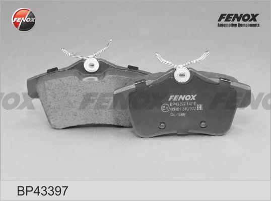 Fenox BP43397 Тормозные колодки дисковые, комплект BP43397: Отличная цена - Купить в Польше на 2407.PL!