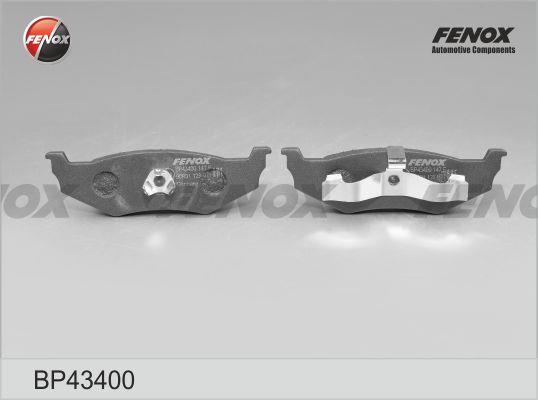 Fenox BP43400 Тормозные колодки дисковые, комплект BP43400: Отличная цена - Купить в Польше на 2407.PL!