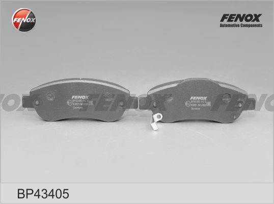 Fenox BP43405 Brake Pad Set, disc brake BP43405: Buy near me in Poland at 2407.PL - Good price!