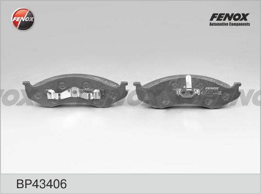 Fenox BP43406 Brake Pad Set, disc brake BP43406: Buy near me at 2407.PL in Poland at an Affordable price!