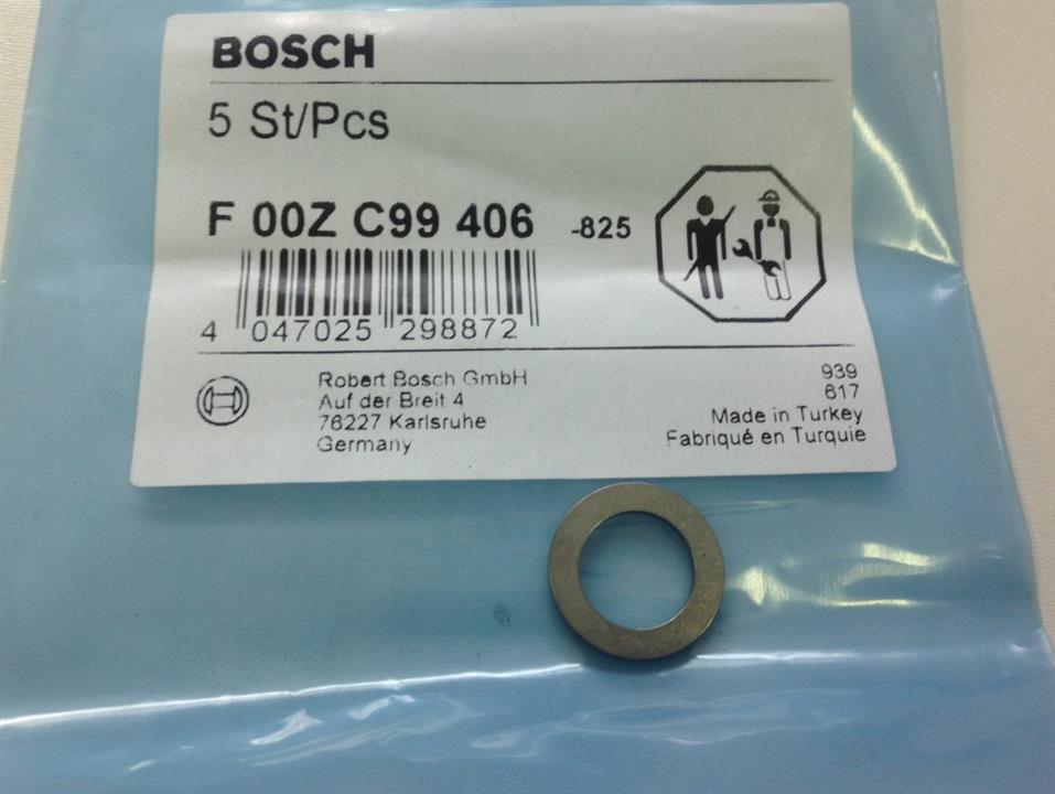 Bosch F 00Z C99 406 Шайба форсунки топливной F00ZC99406: Отличная цена - Купить в Польше на 2407.PL!