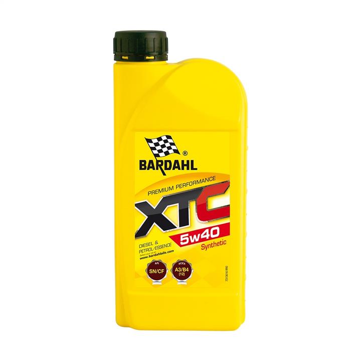 Bardahl 36161 Engine oil Bardahl XTC 5W-40, 1L 36161: Buy near me in Poland at 2407.PL - Good price!
