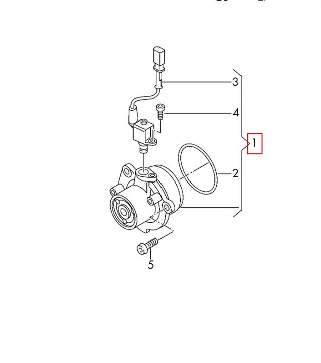 VAG 04L 121 011 E Water pump 04L121011E: Buy near me in Poland at 2407.PL - Good price!