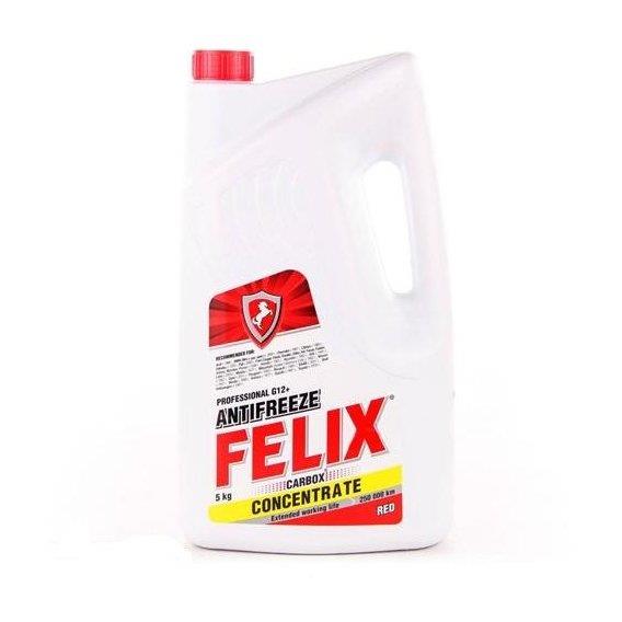 Felix 4606532004323 Antifreeze Felix CARBOX G12+ red, concentrate, 5L 4606532004323: Buy near me in Poland at 2407.PL - Good price!