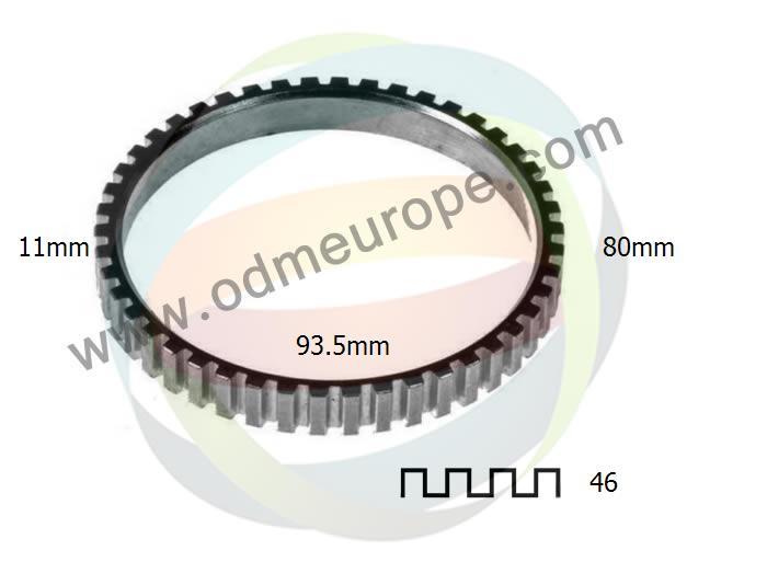 Odm-multiparts 26-220016 Ring ABS 26220016: Buy near me in Poland at 2407.PL - Good price!