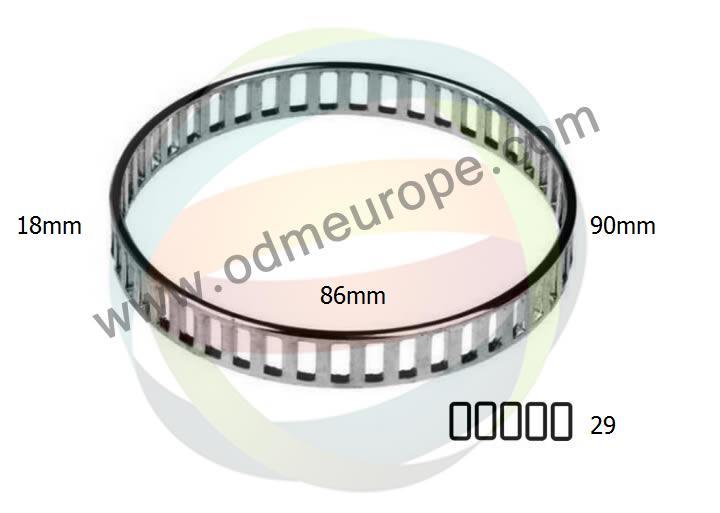 Odm-multiparts 26-160006 Ring ABS 26160006: Buy near me in Poland at 2407.PL - Good price!