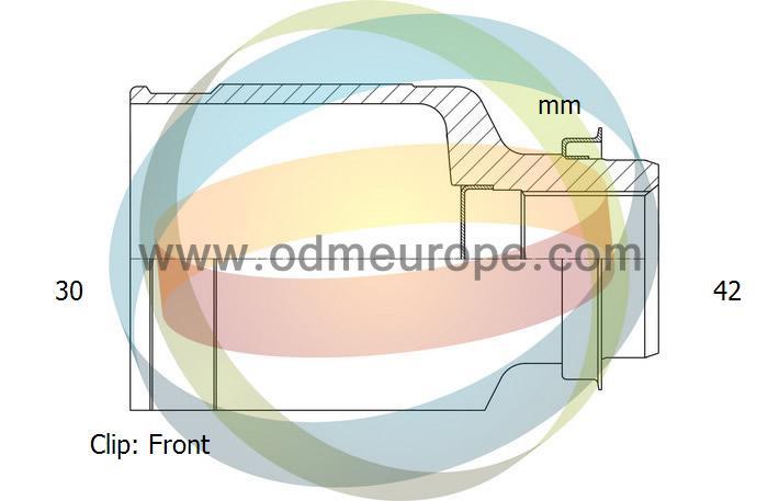 Odm-multiparts 14-216113 Joint Kit, drive shaft 14216113: Buy near me in Poland at 2407.PL - Good price!