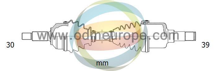 Odm-multiparts 18-141180 Antriebswelle 18141180: Bestellen Sie in Polen zu einem guten Preis bei 2407.PL!