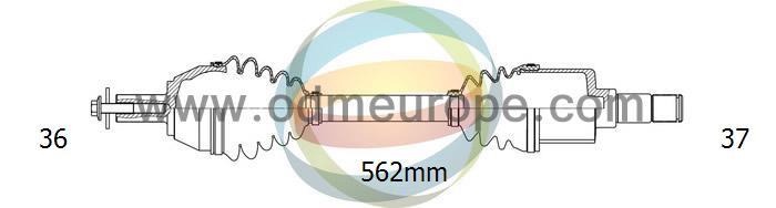 Odm-multiparts 18-211560 Wal 18211560: Dobra cena w Polsce na 2407.PL - Kup Teraz!