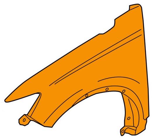 FA1Z16005A Ford Front fender