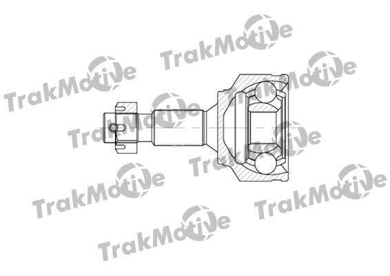 TrakMotive 40-0562 Шарнир равных угловых скоростей (ШРУС) 400562: Купить в Польше - Отличная цена на 2407.PL!