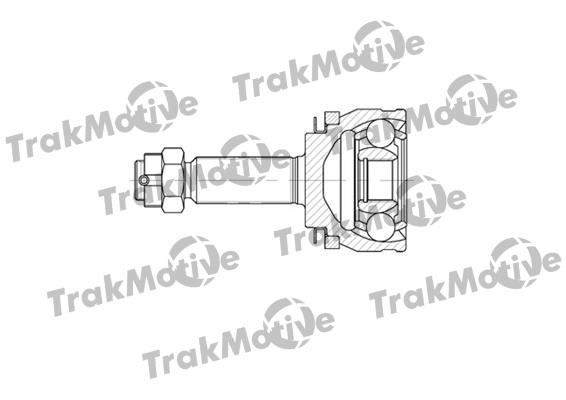 TrakMotive 40-0586 Шарнирный комплект 400586: Отличная цена - Купить в Польше на 2407.PL!