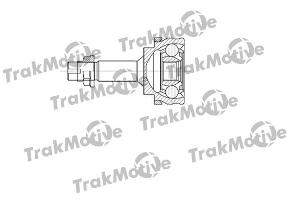 TrakMotive 40-0609 Шарнирный комплект 400609: Отличная цена - Купить в Польше на 2407.PL!