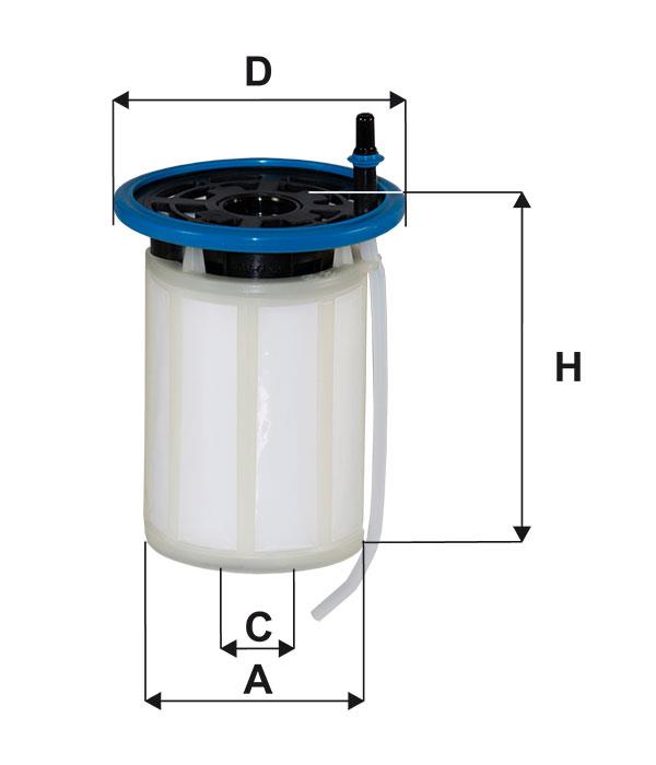 WIX WF8521 Fuel filter WF8521: Buy near me at 2407.PL in Poland at an Affordable price!