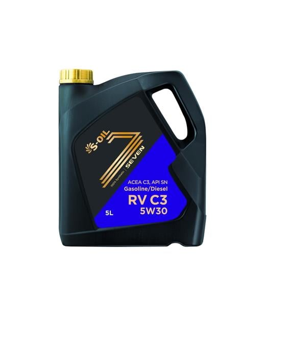 S-Oil SRVC5305 Моторное масло S-Oil SEVEN RV C3 5W-30, 5л SRVC5305: Отличная цена - Купить в Польше на 2407.PL!