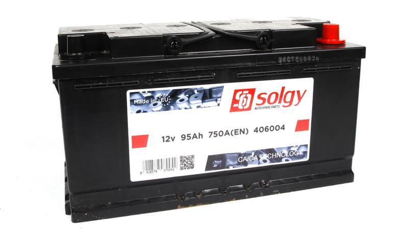 Solgy Аккумулятор Solgy 12В 95Ач 750А(EN) R+ – цена