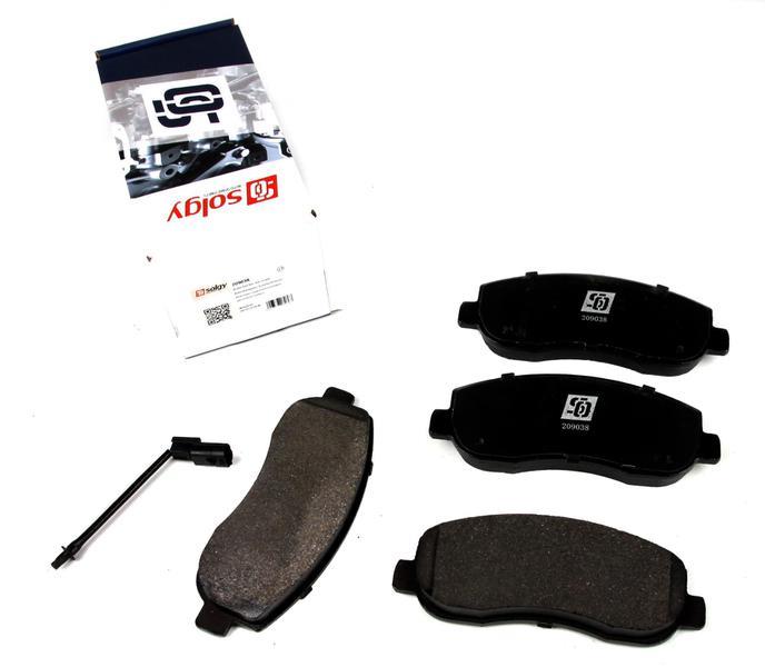 Solgy 209038 Brake Pad Set, disc brake 209038: Buy near me in Poland at 2407.PL - Good price!