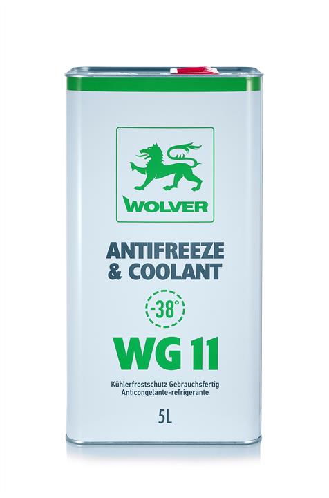 Wolver 4260360944260 Антифриз Antifreeze/Coolant WG11 Ready for use зеленый, 5 л 4260360944260: Отличная цена - Купить в Польше на 2407.PL!
