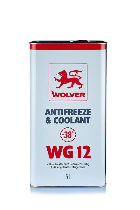 Wolver 4260360943430 Płyn do chłodnic Antifreeze/Coolant WG12 Ready for use czerwony, 5 l 4260360943430: Dobra cena w Polsce na 2407.PL - Kup Teraz!