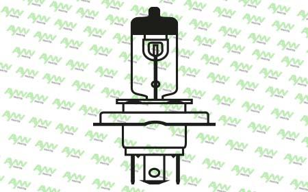 Aywiparts AW1910042W Лампа галогенна 12В H4 60/55Вт AW1910042W: Приваблива ціна - Купити у Польщі на 2407.PL!