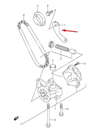 Suzuki 16781-85FA0 Tłumik obwodu pompy olejowej 1678185FA0: Dobra cena w Polsce na 2407.PL - Kup Teraz!