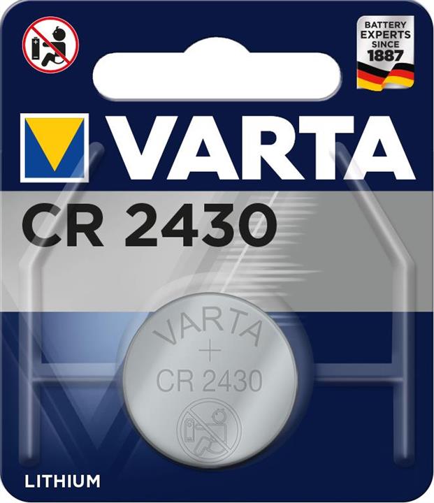 Varta 06430101401 Bateria CR 2430, 3V lit, 1szt. 06430101401: Dobra cena w Polsce na 2407.PL - Kup Teraz!