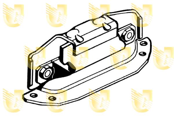 Unigom 395236 Подушка двигателя 395236: Отличная цена - Купить в Польше на 2407.PL!