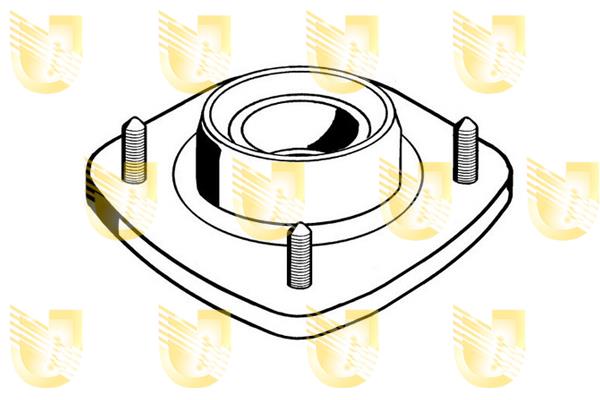 Unigom 391051 Опора стойки амортизатора 391051: Отличная цена - Купить в Польше на 2407.PL!