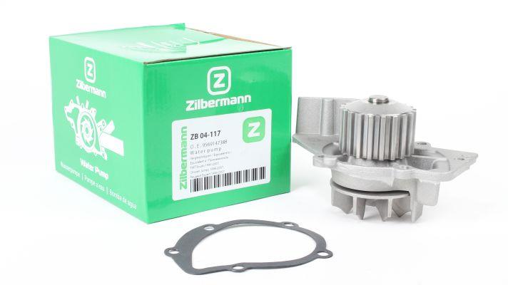 Zilbermann 04-117 Water pump 04117: Buy near me in Poland at 2407.PL - Good price!