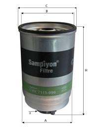 Sampiyon CE1996M Oil Filter CE1996M: Buy near me in Poland at 2407.PL - Good price!