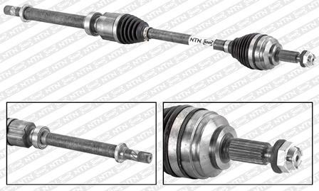 SNR DK55.052 Drive shaft DK55052: Buy near me at 2407.PL in Poland at an Affordable price!