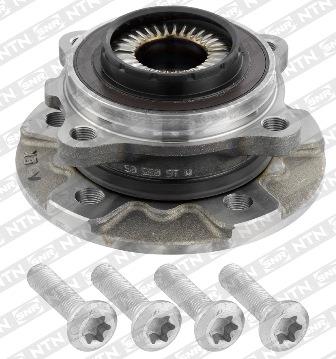 SNR R150.59 Wheel hub with front bearing R15059: Buy near me in Poland at 2407.PL - Good price!