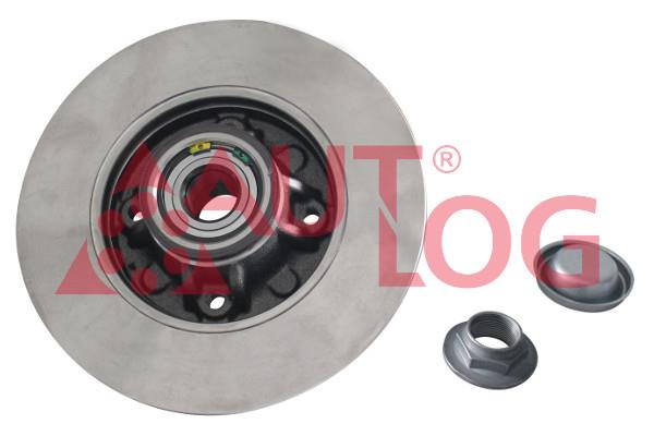 Autlog BS6014 Rear brake disc, non-ventilated BS6014: Buy near me in Poland at 2407.PL - Good price!
