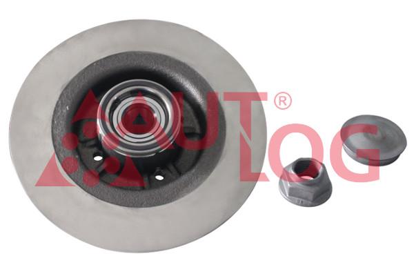 Autlog BS6008 Rear brake disc, non-ventilated BS6008: Buy near me in Poland at 2407.PL - Good price!