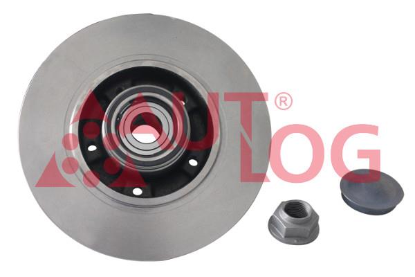 Autlog BS6006 Rear brake disc, non-ventilated BS6006: Buy near me in Poland at 2407.PL - Good price!