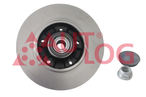Autlog BS6001 Rear brake disc, non-ventilated BS6001: Buy near me in Poland at 2407.PL - Good price!